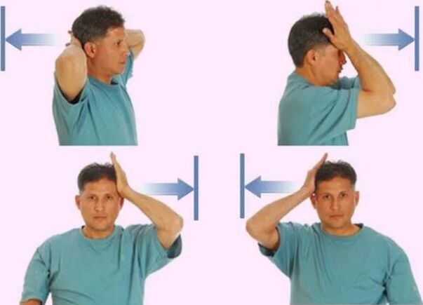 Gimnasia para el cuello con osteocondrosis